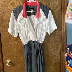 Vintage business jumpsuit. Probably from the 80s